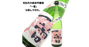 司牡丹酒造 限定 純米吟醸 一蕾 ひとつぼみ 日本酒 善波 酒屋 通販 ブログ