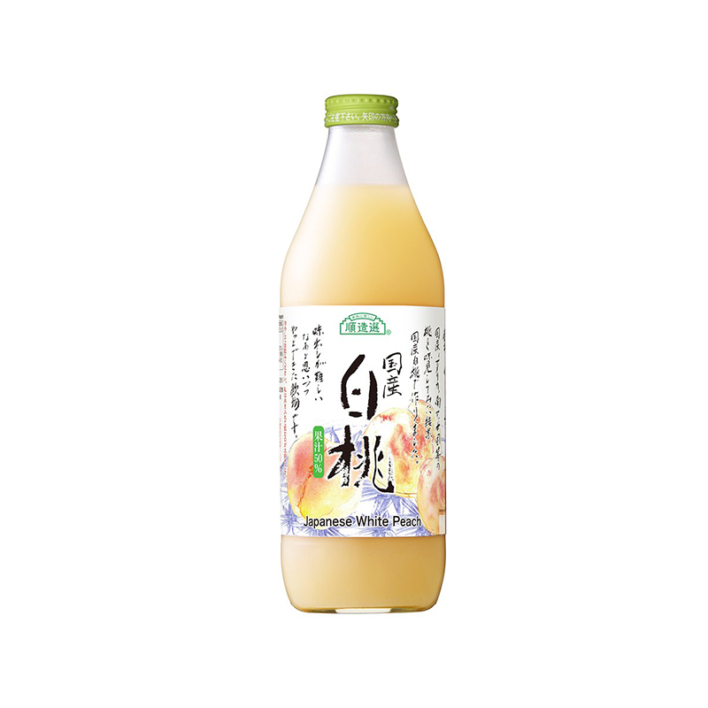 順造選 マルカイ 白桃 ジュース 果汁50％ 1000ml
