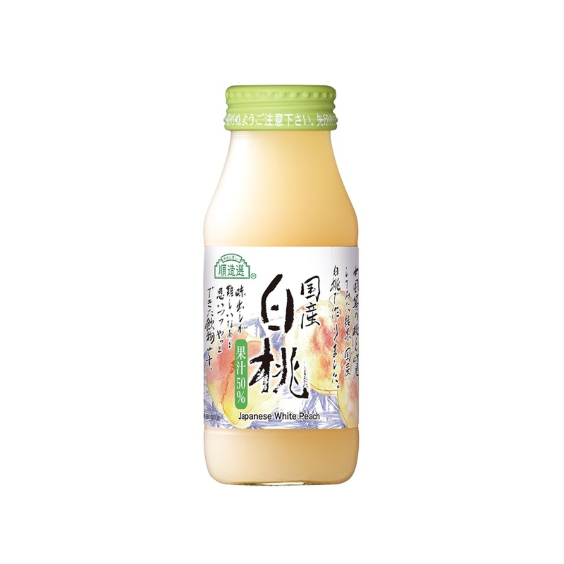 順造選 マルカイ 白桃 ジュース 果汁50％ 180ml