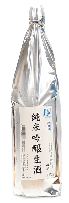 金鶴 純米吟醸生酒 風和（かぜやわらか）2023年 1800ml