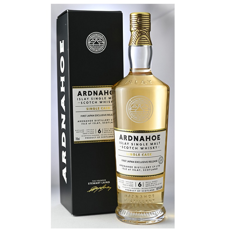 アードナッホー 2019 6年 シングルカスク 60.1%  FOR JIS