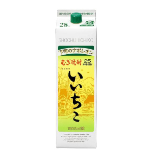 【大分県・麦】いいちこ 25度 1800ml(パック)