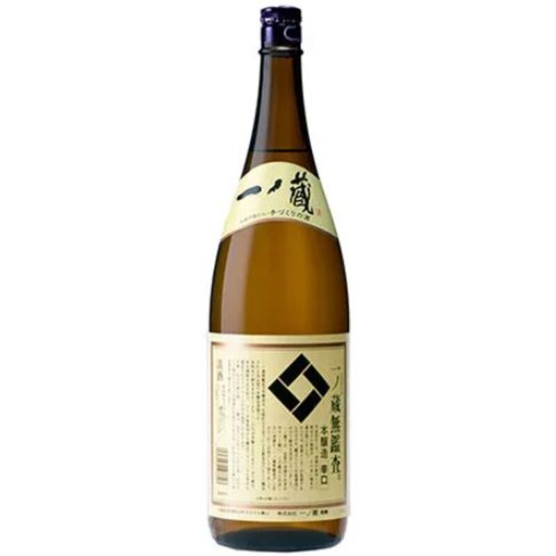 【宮城県】一ノ蔵 無鑑査 辛口 本醸1800ml