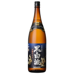 【鹿児島県・芋】‎薩摩酒造 さつま白波 黒麹 25度 1800ml
