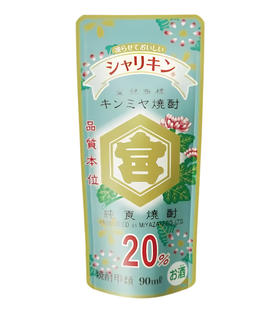 キンミヤ焼酎  シャリキン 20度　90ml×30